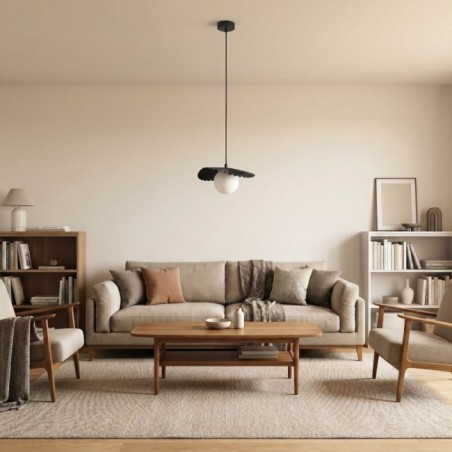 Valbona Black Ceiling Lamp