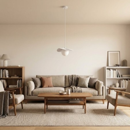 Valbona White Ceiling Lamp