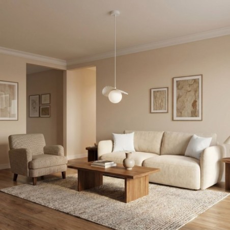 Valbona White Ceiling Lamp
