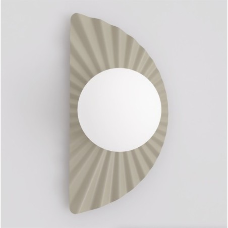 Valbona Beige Opal Wall Lamp