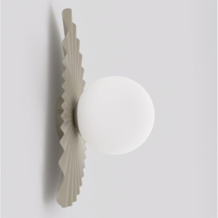 Valbona Beige Opal Wall Lamp