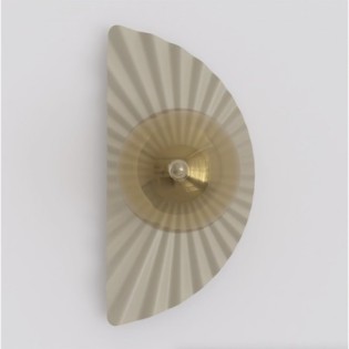 Valbona Beige Amber Wall Lamp
