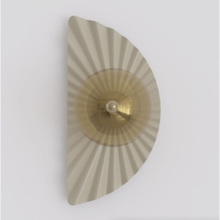 Valbona Beige Amber Wall Lamp