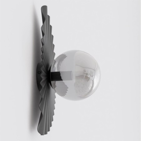 Valbona Black Graphite Wall Lamp