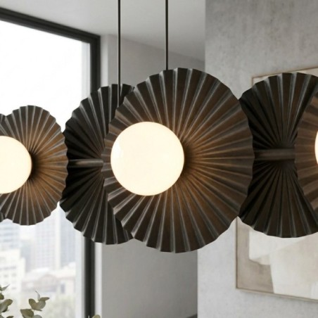 Drino Black Ceiling Lamp (6 lights)