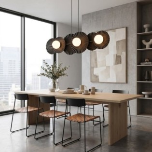 Drino Black Ceiling Lamp (6...