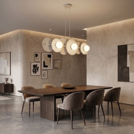 Drino White Ceiling Lamp (6 lights)