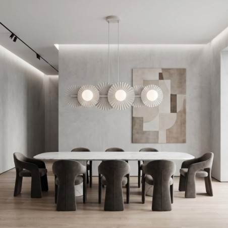Drino White Ceiling Lamp (6 lights)