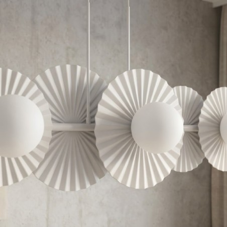Drino White Ceiling Lamp (6 lights)