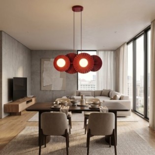 Drino Garnet Ceiling Lamp (4 lights)
