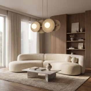 Drino Beige Ceiling Lamp (4...
