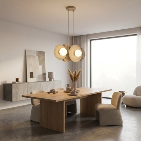 Drino Beige Ceiling Lamp (4 lights)