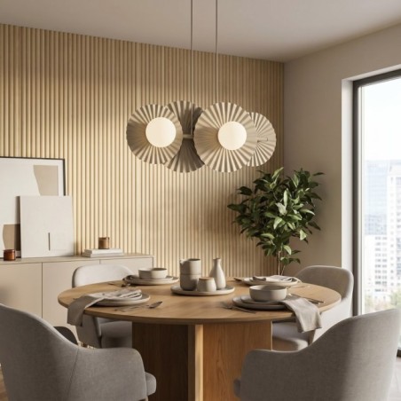 Drino Beige Ceiling Lamp (4 lights)