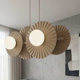 Drino Beige Ceiling Lamp (4 lights)