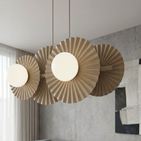 Drino Beige Ceiling Lamp (4 lights)