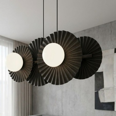 Drino Black Ceiling Lamp (4 lights)