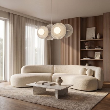 Drino White Ceiling Lamp (4 lights)