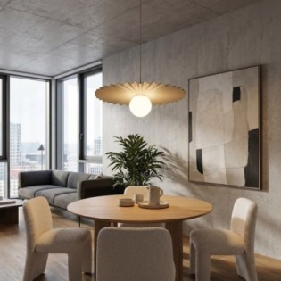 Drino Beige Ceiling Lamp