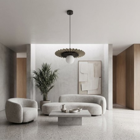 Drino Beige+Black Ceiling Lamp