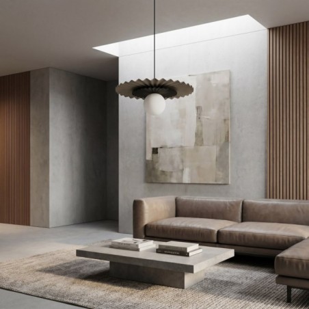 Drino Beige+Black Ceiling Lamp