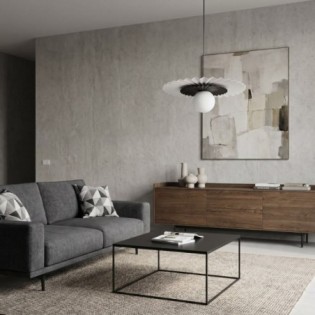 Drino White+Black Ceiling Lamp