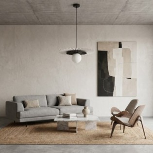 Drino White+Black Ceiling Lamp