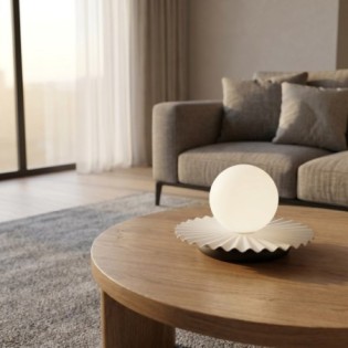 Drino White Table Lamp