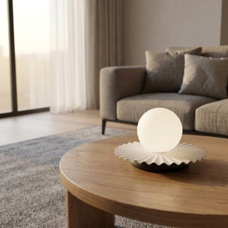 Drino White Table Lamp