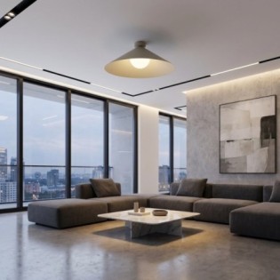 Osum L Beige Opal Ceiling Panel