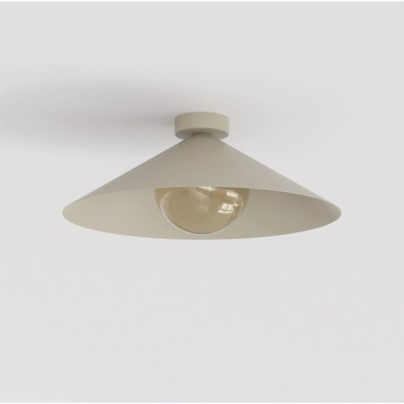 Osum M Beige Amber Ceiling Light