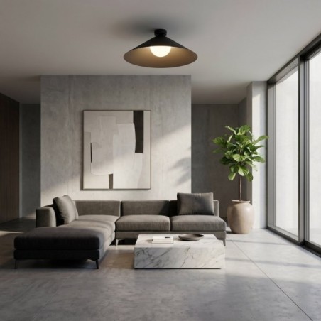 Osum L Black Opal Ceiling Light