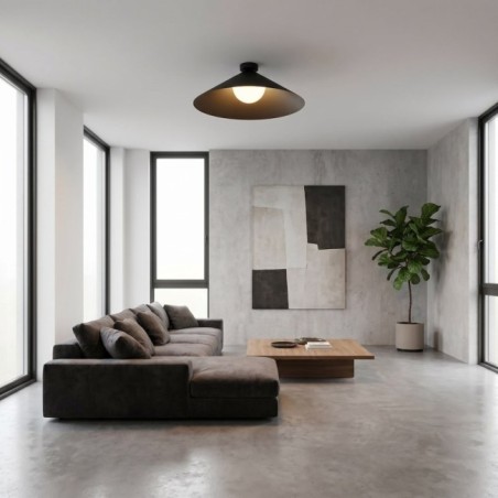 Osum L Black Opal Ceiling Light