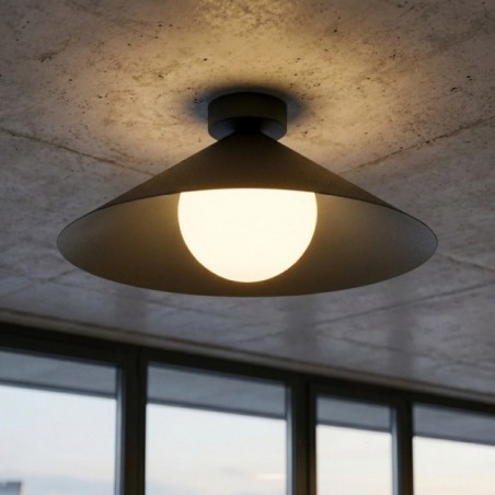Osum M Black Opal Ceiling Light