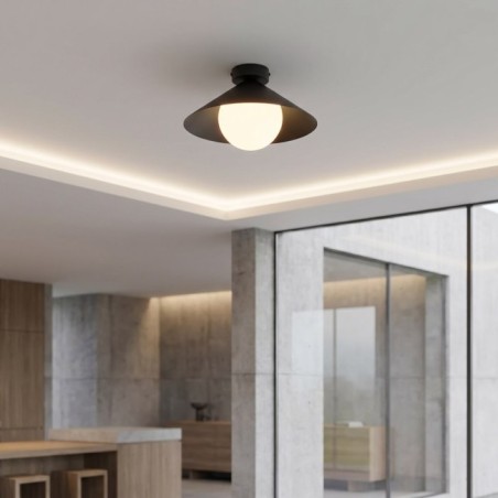 Osum S Black Opal Ceiling Light