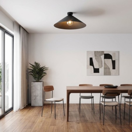 Osum L Black Graphite Ceiling Panel