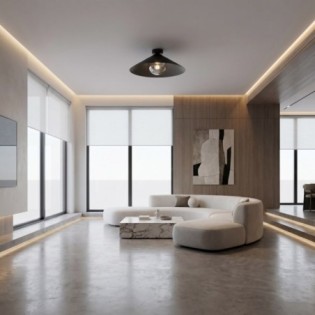 Osum M Black Graphite Ceiling Panel