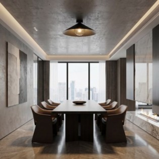 Osum M Black Graphite Ceiling Panel