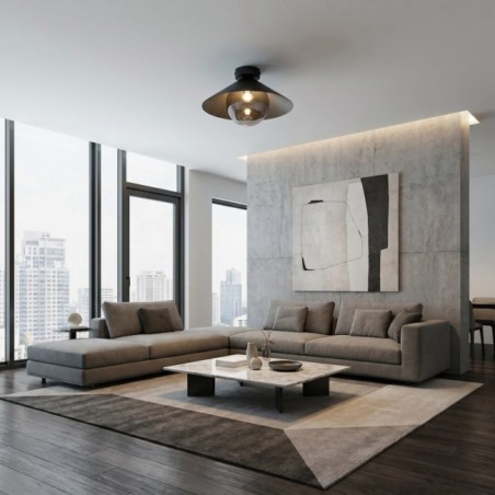 Osum S Black Graphite Ceiling Panel