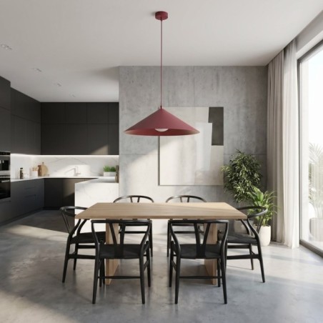 Osum L Ceiling Lamp Garnet Opal