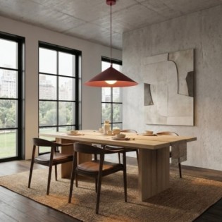 Osum L Ceiling Lamp Garnet Opal