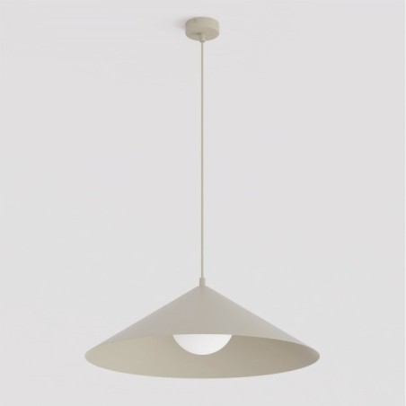 Osum L Beige Opal Ceiling Lamp