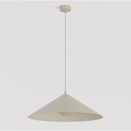 Osum L Beige Amber Ceiling Lamp