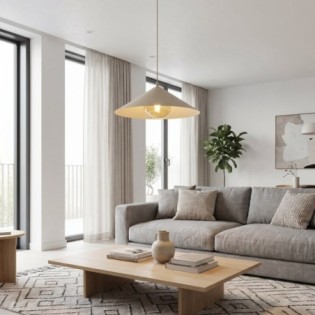 Osum M Beige Amber Ceiling...
