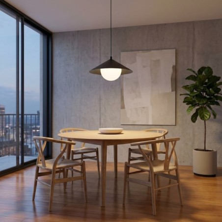 Osum S Black Opal Ceiling Lamp