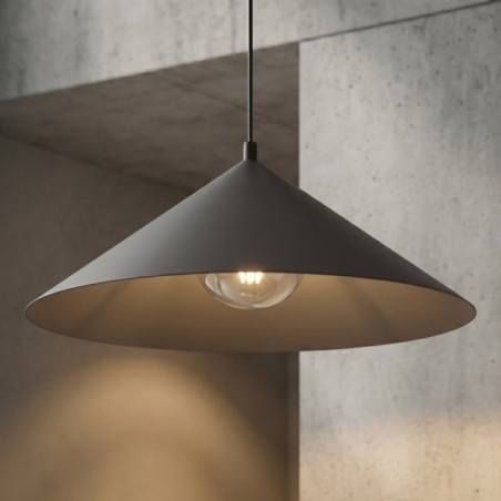Osum L Black Graphite Ceiling Lamp