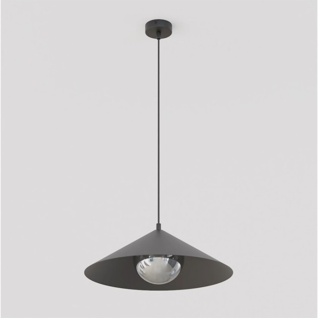 Osum M Black Graphite Ceiling Lamp