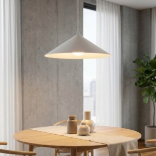 Osum L White Opal Ceiling Lamp