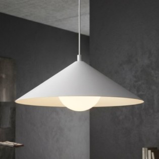 Osum M White Opal Ceiling Lamp