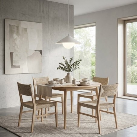 Osum S White Opal Ceiling Lamp