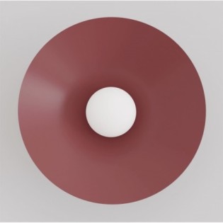 Osum L Wall Lamp Garnet Opal